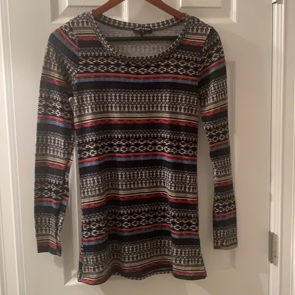 Dark Patterned Shirt